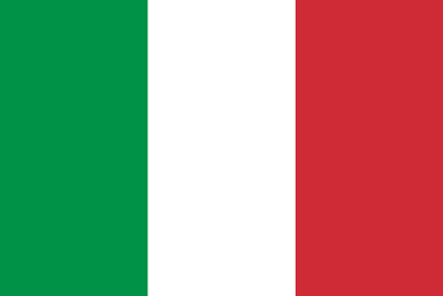 A flag of Italy